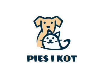 Projektowanie logo dla firm online Pies i kot 3
